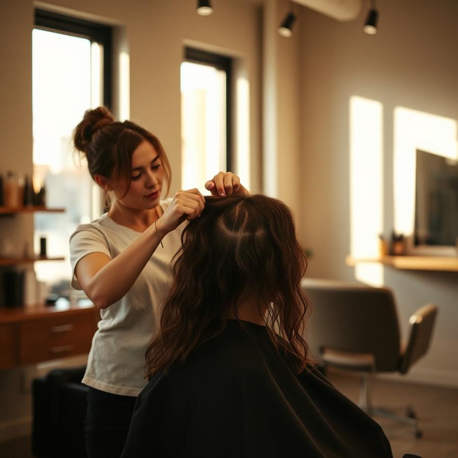 Frisörer och salonger